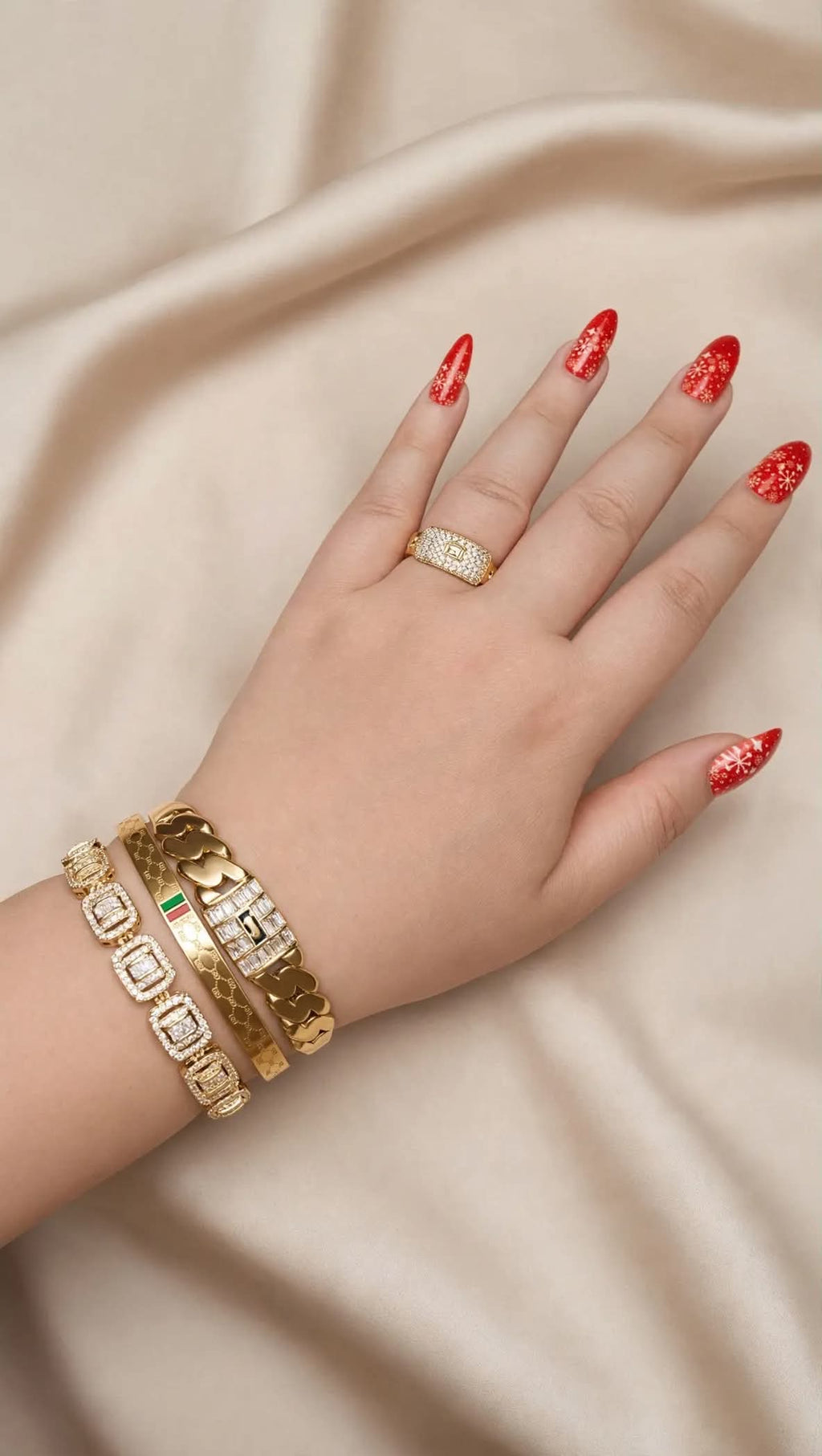 Bracelet imaemyglow carré diamant