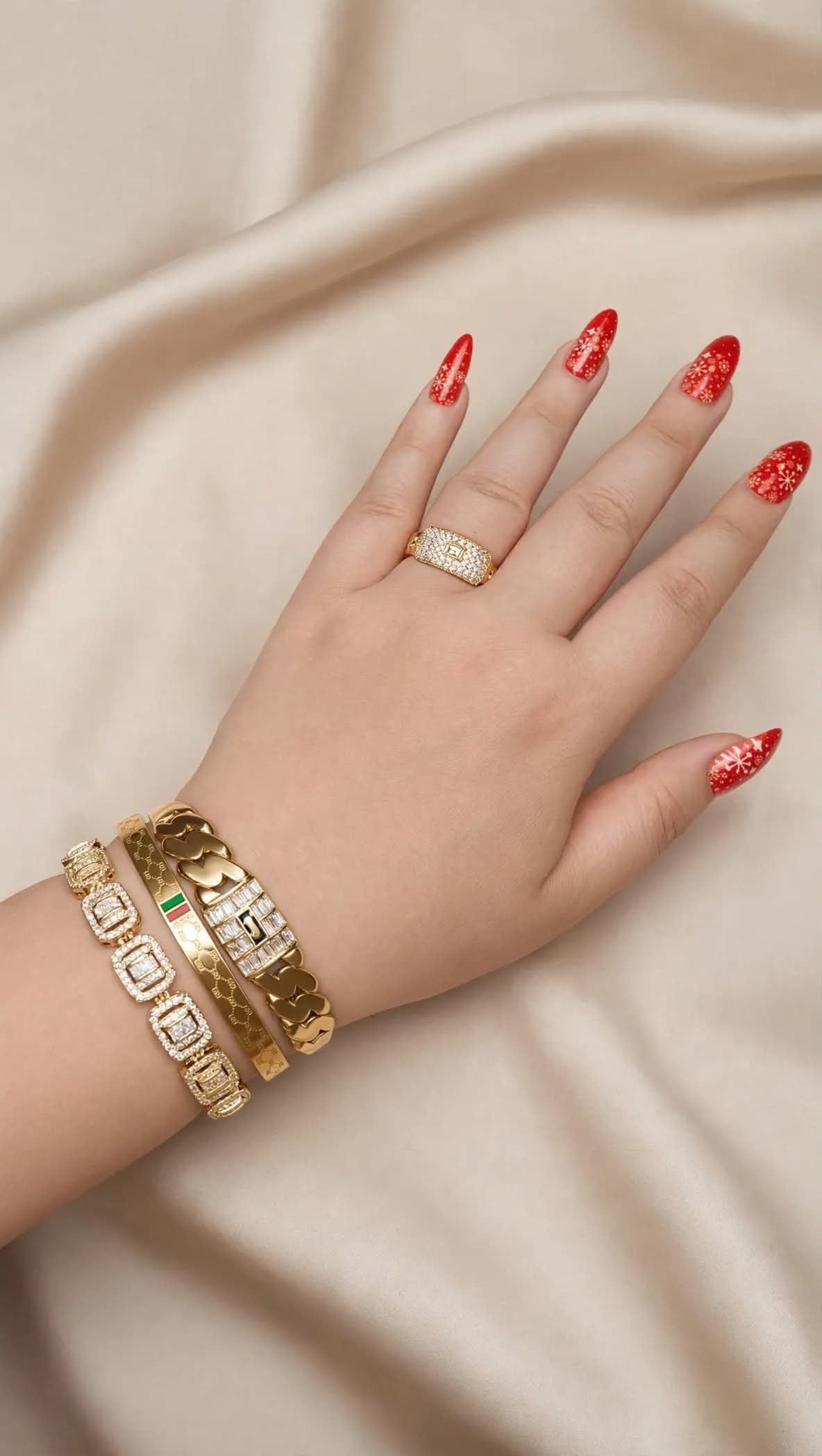 Bracelet imaemyglow carré diamant
