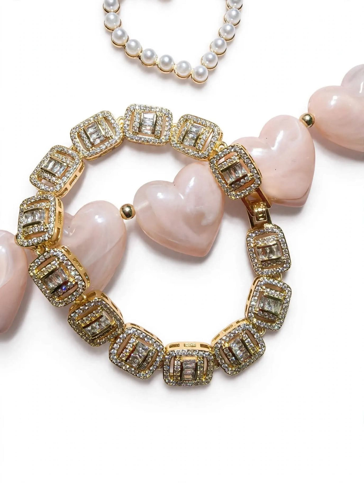 Bracelet imaemyglow carré diamant