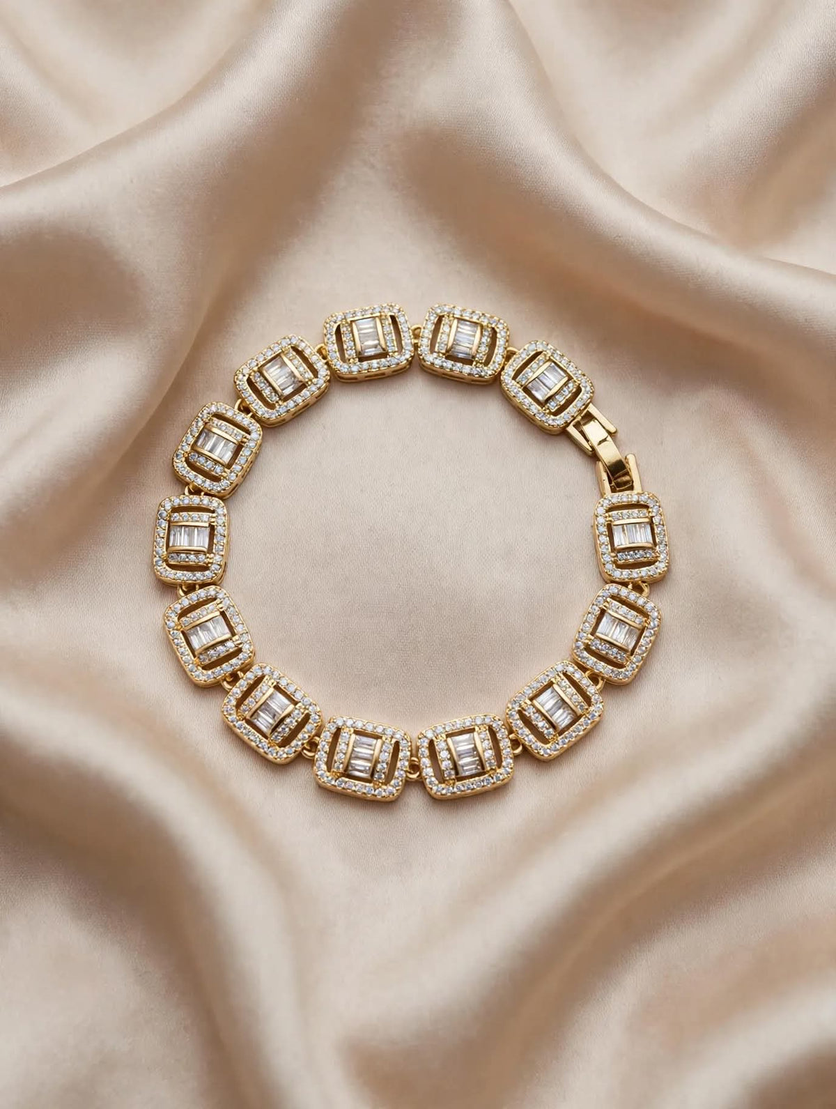 Bracelet imaemyglow carré diamant